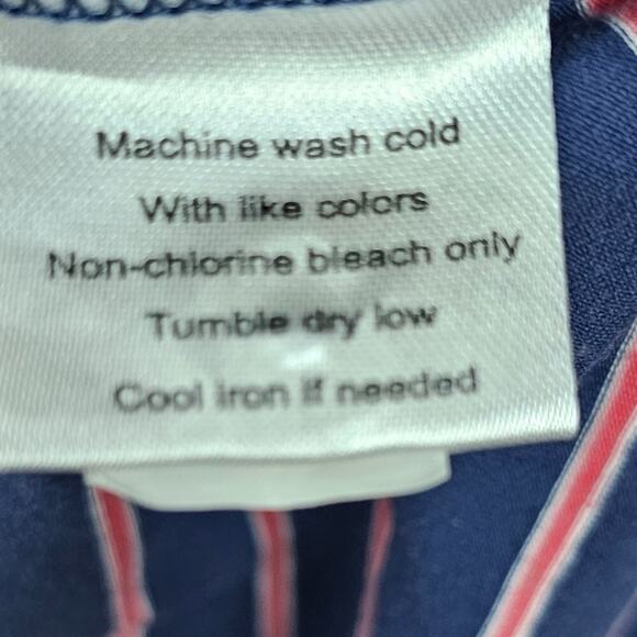 Peter Millar Seaside Wash Polo Mens XL Striped Outdoor Golf Preppy Classic AUB - Picture 7 of 7